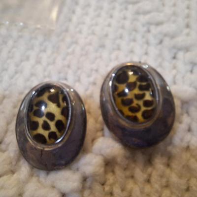 Sale Photo Thumbnail #79: Lot of 3 earrings- browns and neutral colors