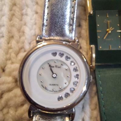 Sale Photo Thumbnail #87: all watches need new batteries.  2 of them have leather bands
