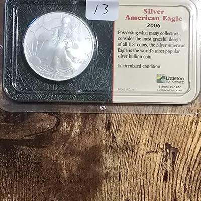 2006 Silver American Eagle