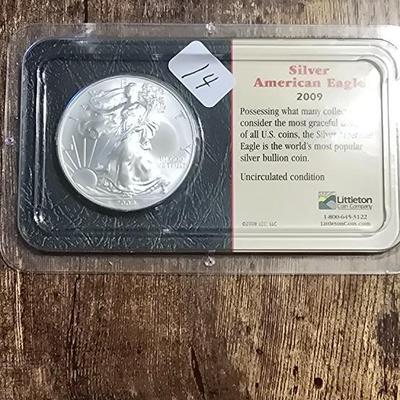 2009 Silver American Eagle Uncirculated Condition