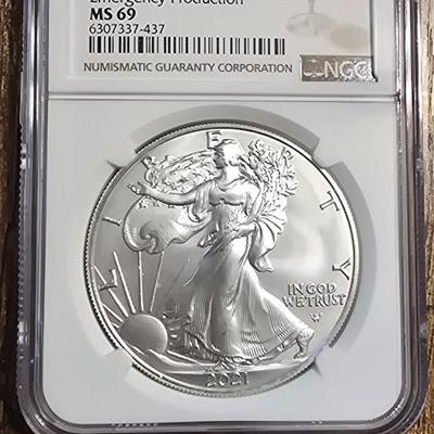 2021 American Eagle ms69