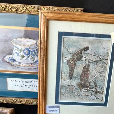 Lot 186 Lot of small art prints