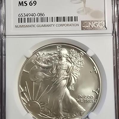 1987 eagle s$1 ms69