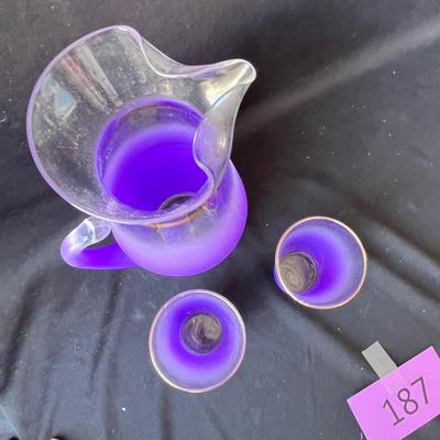 Lot 187 Blendo Purple set