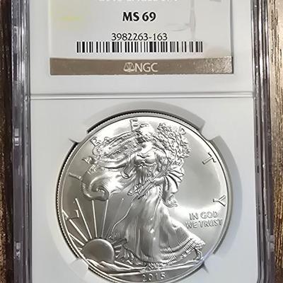 2015 Eagle S$1 ms69
