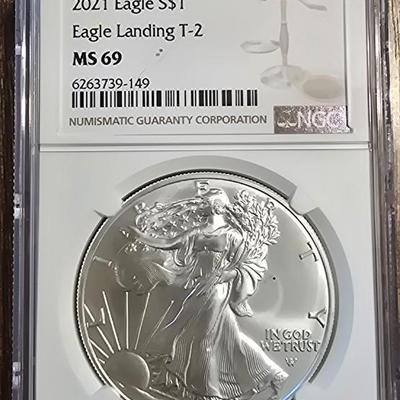 2021 Eagle S$1 ms69