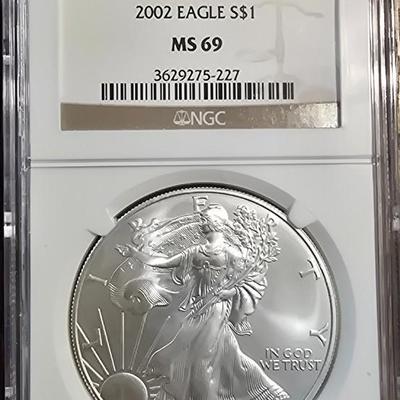 2002 Eagle S$1 MS69