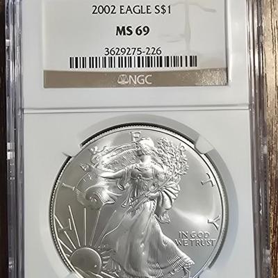 2002 Eagle S$1 ms69