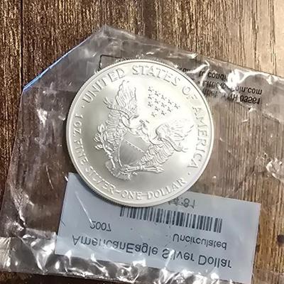 2007 Eagle SILVER Dollar