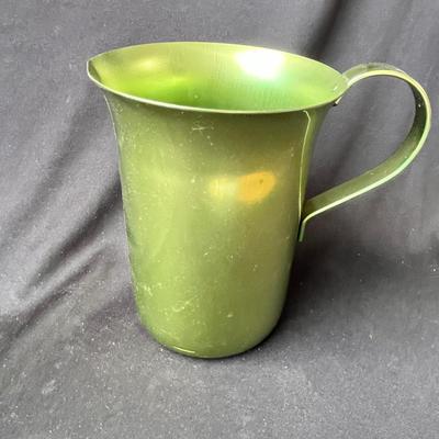 Lot 204 Chartreuse Aluminum pitcher