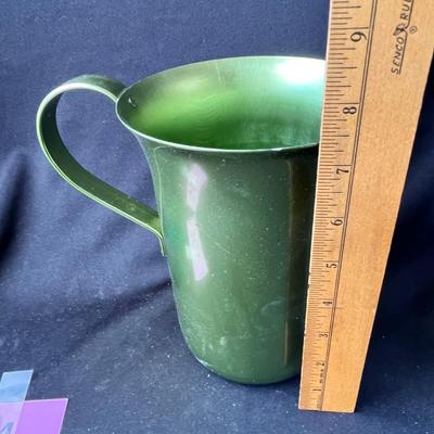 Lot 204 Chartreuse Aluminum pitcher