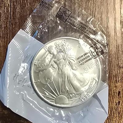 1990 SILVER Eagle uncirculated