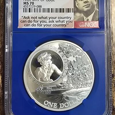 MS 70 100th Anniversary John F Kennedy