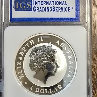 2016 Australian 1oz silver. 999