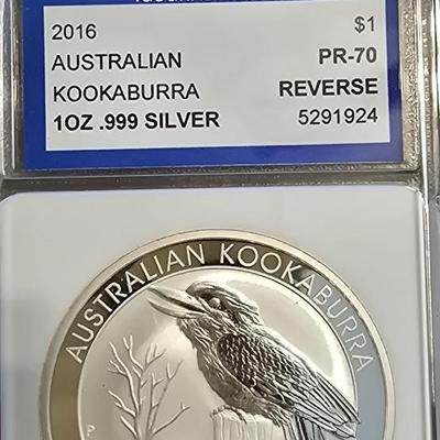 2016 Australian 1oz silver. 999