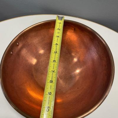 Williams and Sonoma copper bowl