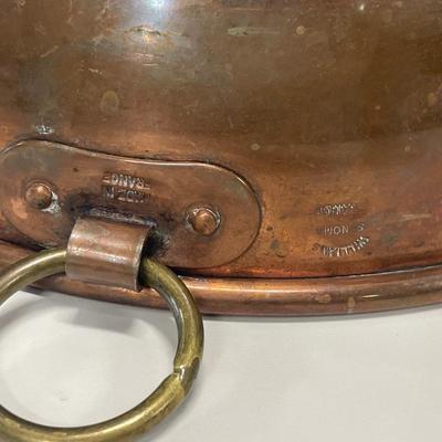 Williams and Sonoma copper bowl