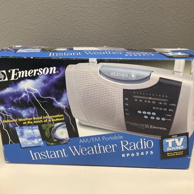 Emerson weather radio