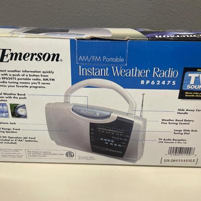 Emerson weather radio