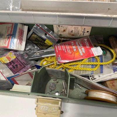 Well used tackle box