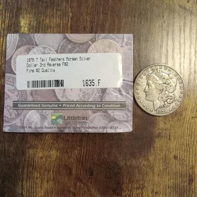 1878 Morgan Silver dollar