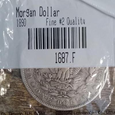 1890 Morgan Silver Dollar