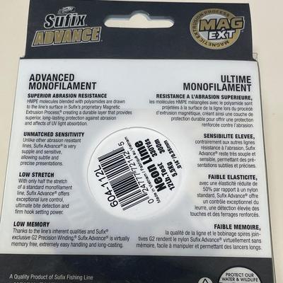 Rod sleeve and Sufix Advance