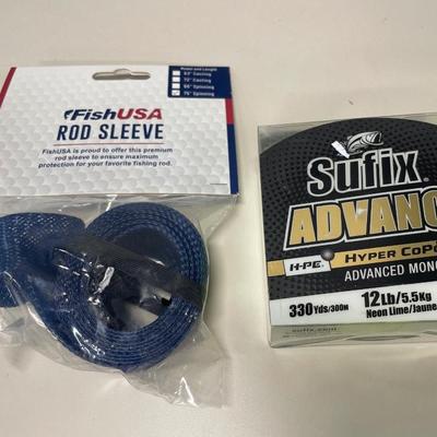 Rod sleeve and Sufix Advance