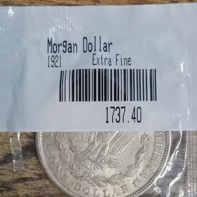 1921 Morgan Silver Dollar