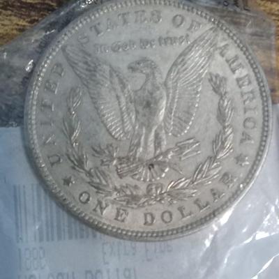 1886 Morgan Silver dollar