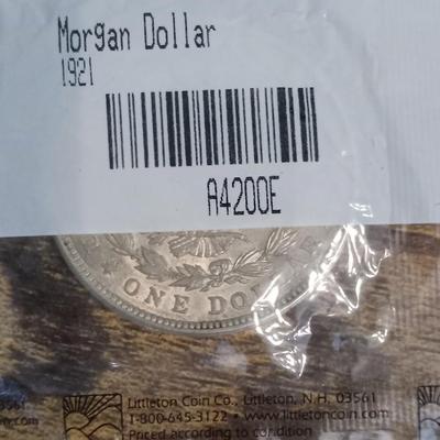 1921 Morgan Silver dollar