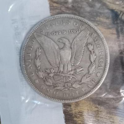 1890 Morgan Silver dollar