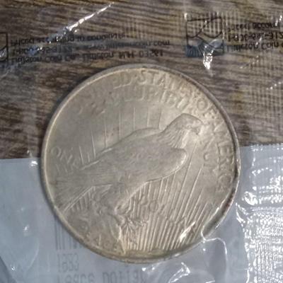 1923 peace dollar