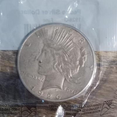 1926 S peace dollar