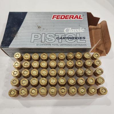 2 boxes Federal 9 MM Luger Ammo 100 Rds
