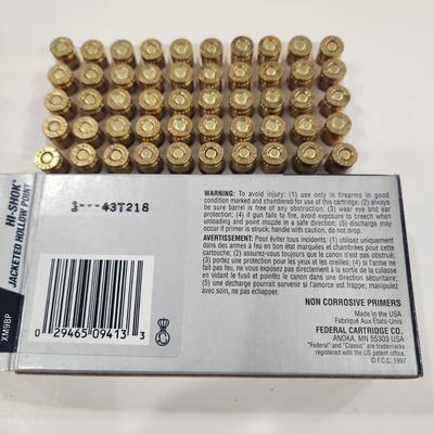 2 boxes Federal 9 MM Luger Ammo 100 Rds