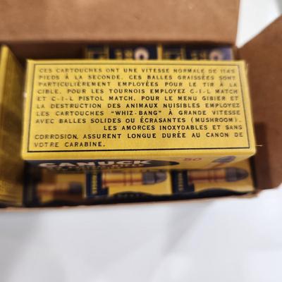Vintage Box Brick of Canuck 22 Long Rifle 500 Rounds