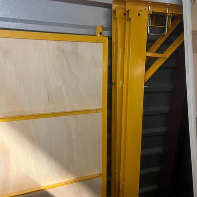 Yellow Folding Table Frame