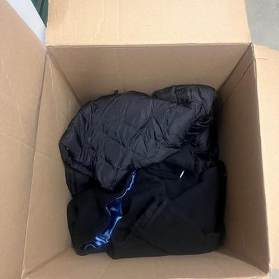 Assorted Black Winter Clothing