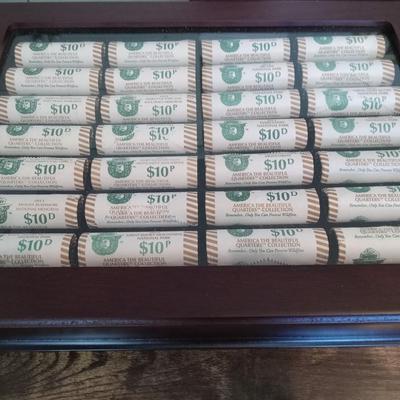 56 Rolls of America the Beautiful Quarters Collection