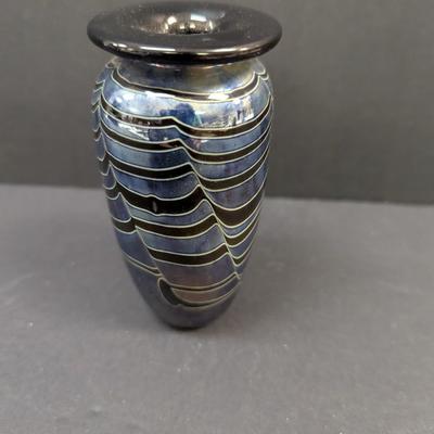 Sale Photo Thumbnail #22: Vintage Art Glass Vase