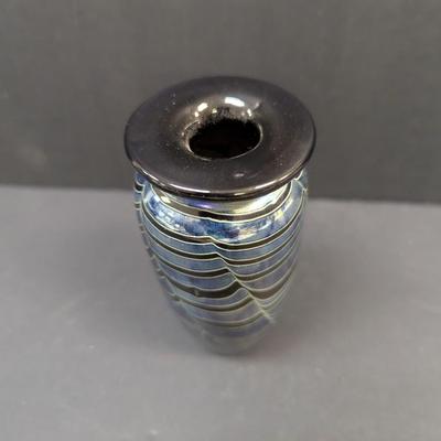 Sale Photo Thumbnail #23: Vintage Art Glass Vase