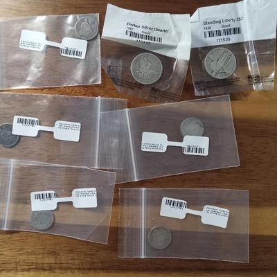 2 Quarters 5 dimes.
