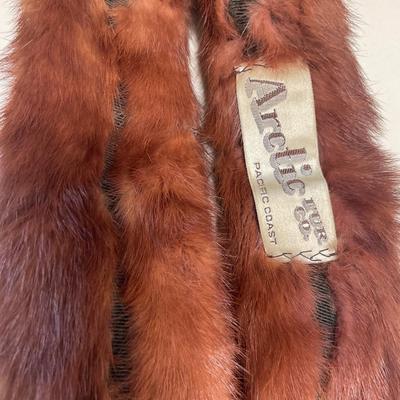 Arctic mink wrap