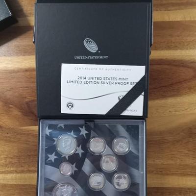 2014 US MINT SIKVER PROOF SET