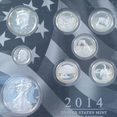 2014 US MINT SIKVER PROOF SET