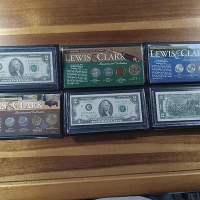 3 Lewis & Clark bicentennial sets