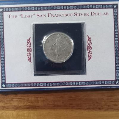 Lost San Francisco Silver dollar