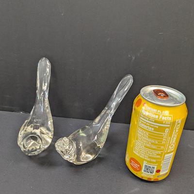Sale Photo Thumbnail #36: Fenton Style Glass Decorative Birds