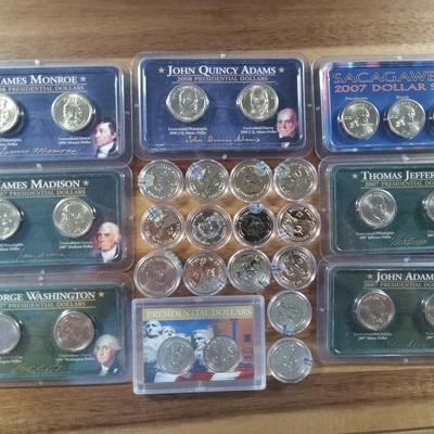 42 Presidential dollars
